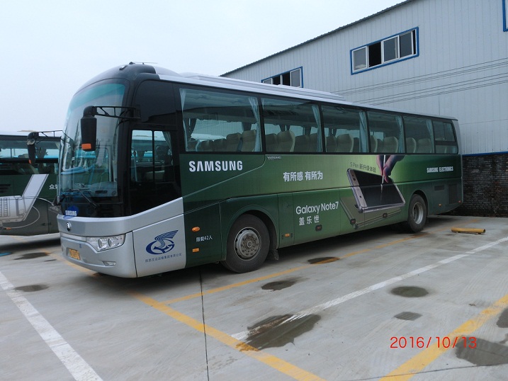 陜西西安大巴車廣告