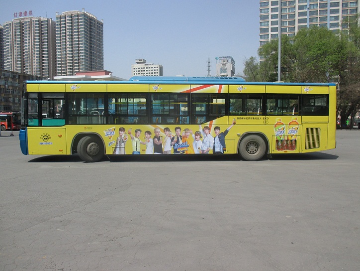 甘肅蘭州公交廣告