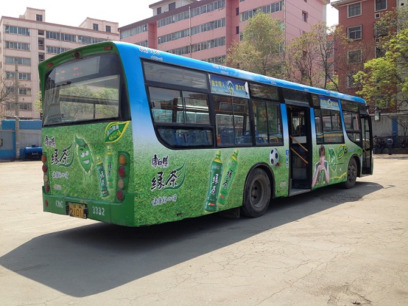 甘肅蘭州公交廣告