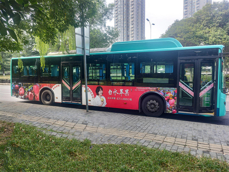 陜西西安公交廣告 